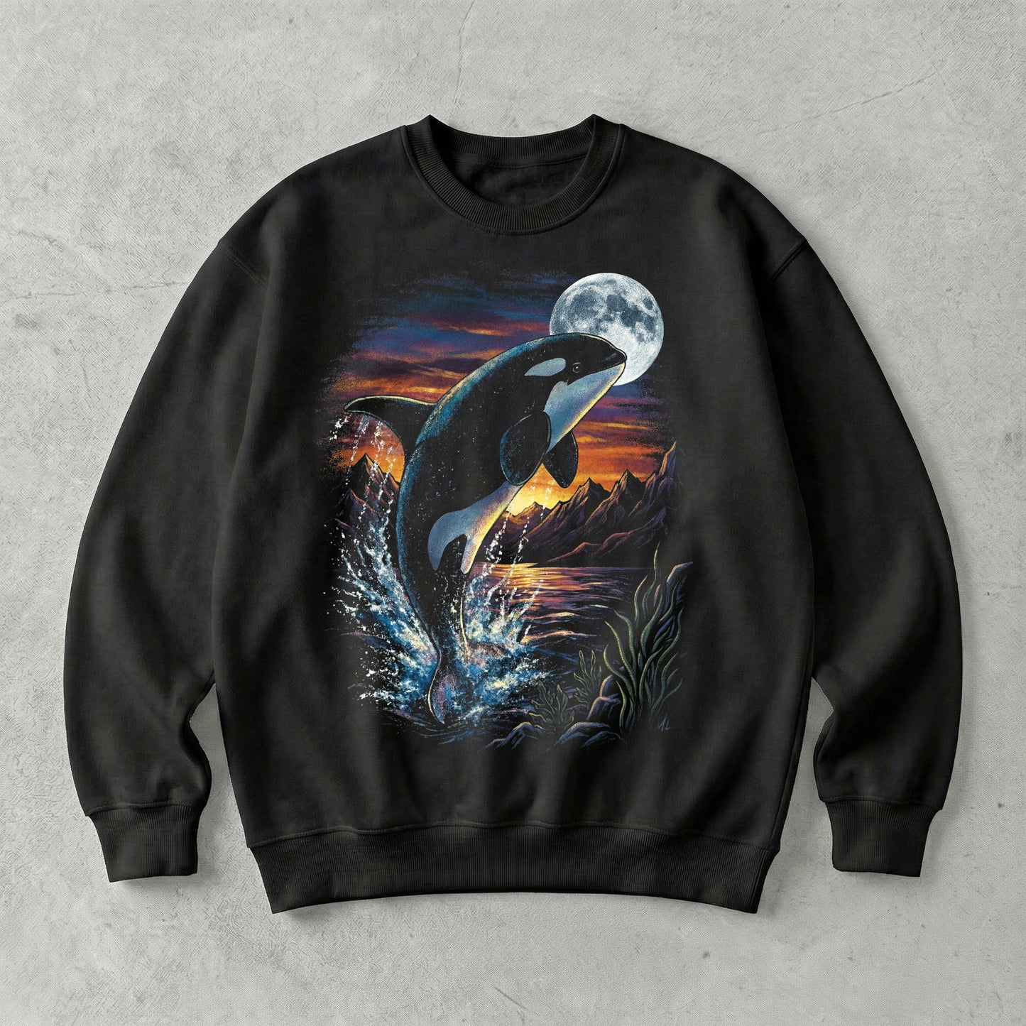 Moonrise Orca Sweatshirt