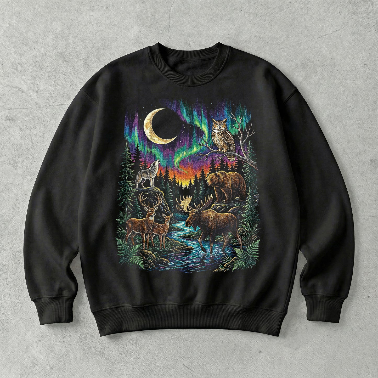 Midnight Wild Council Sweatshirt