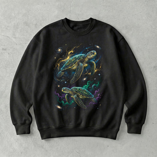 Cosmic Sea Turtles Sweatshirt