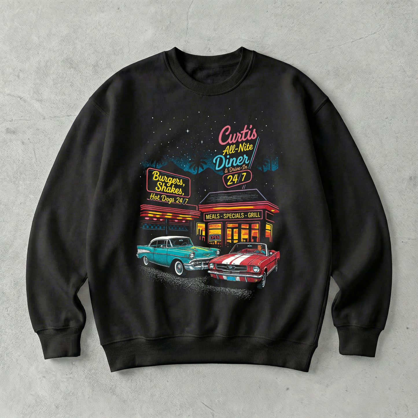 Midnight Diner Drive Sweatshirt