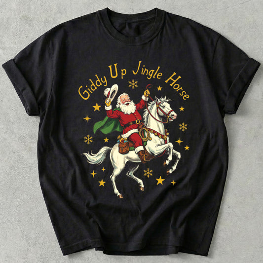 Giddy Up Jingle Horse Tee