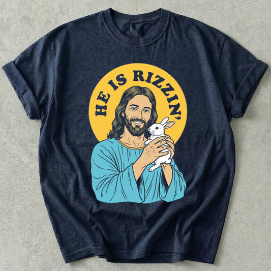 He Is Rizzin' Tee