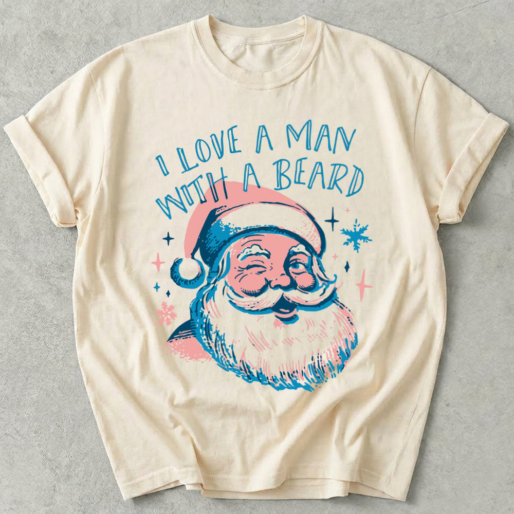 I Love a Man With a Beard Tee