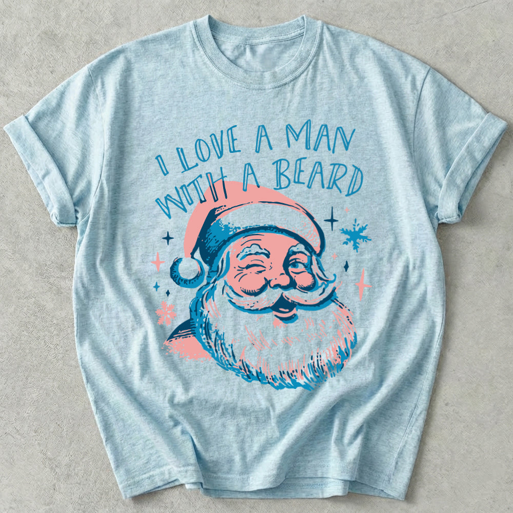 I Love a Man With a Beard Tee