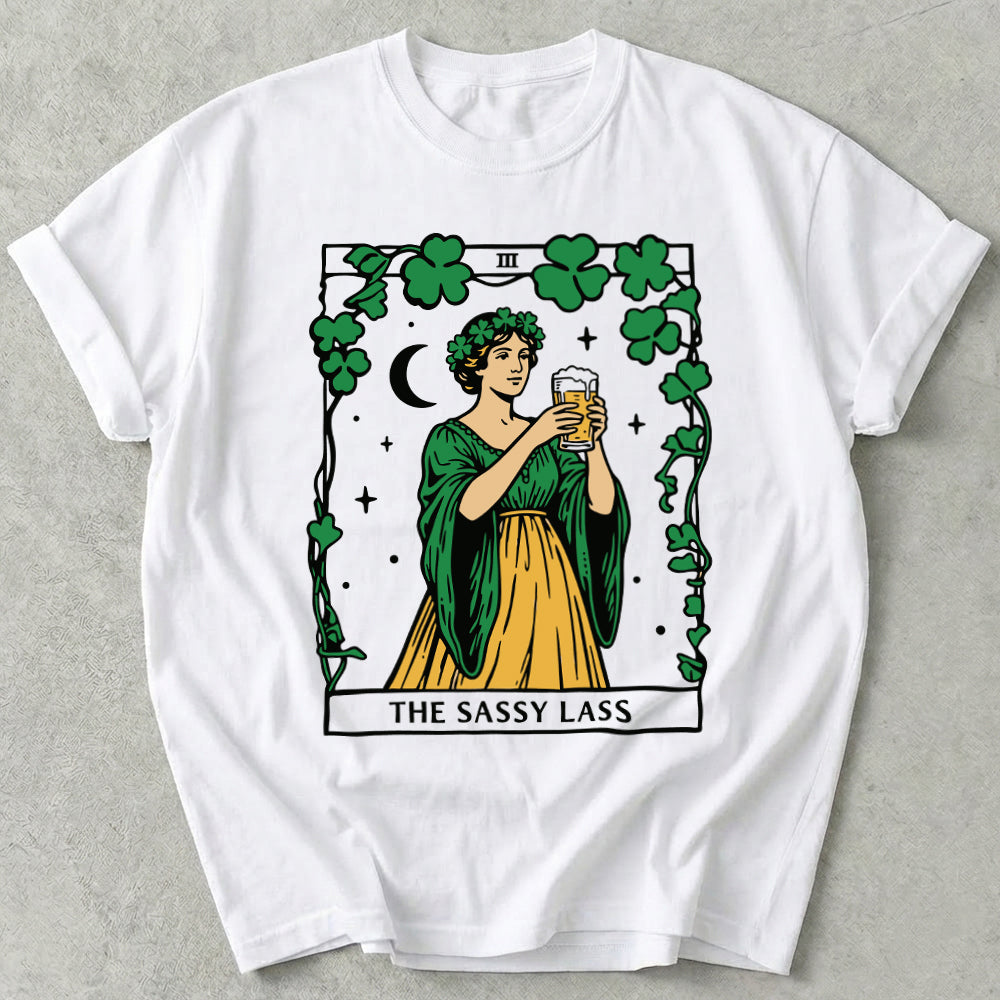 The Sassy Lass Tarot Card Tee