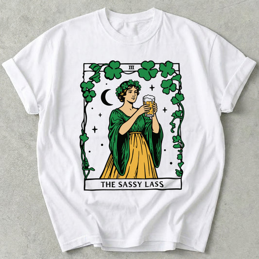 The Sassy Lass Tarot Card Tee