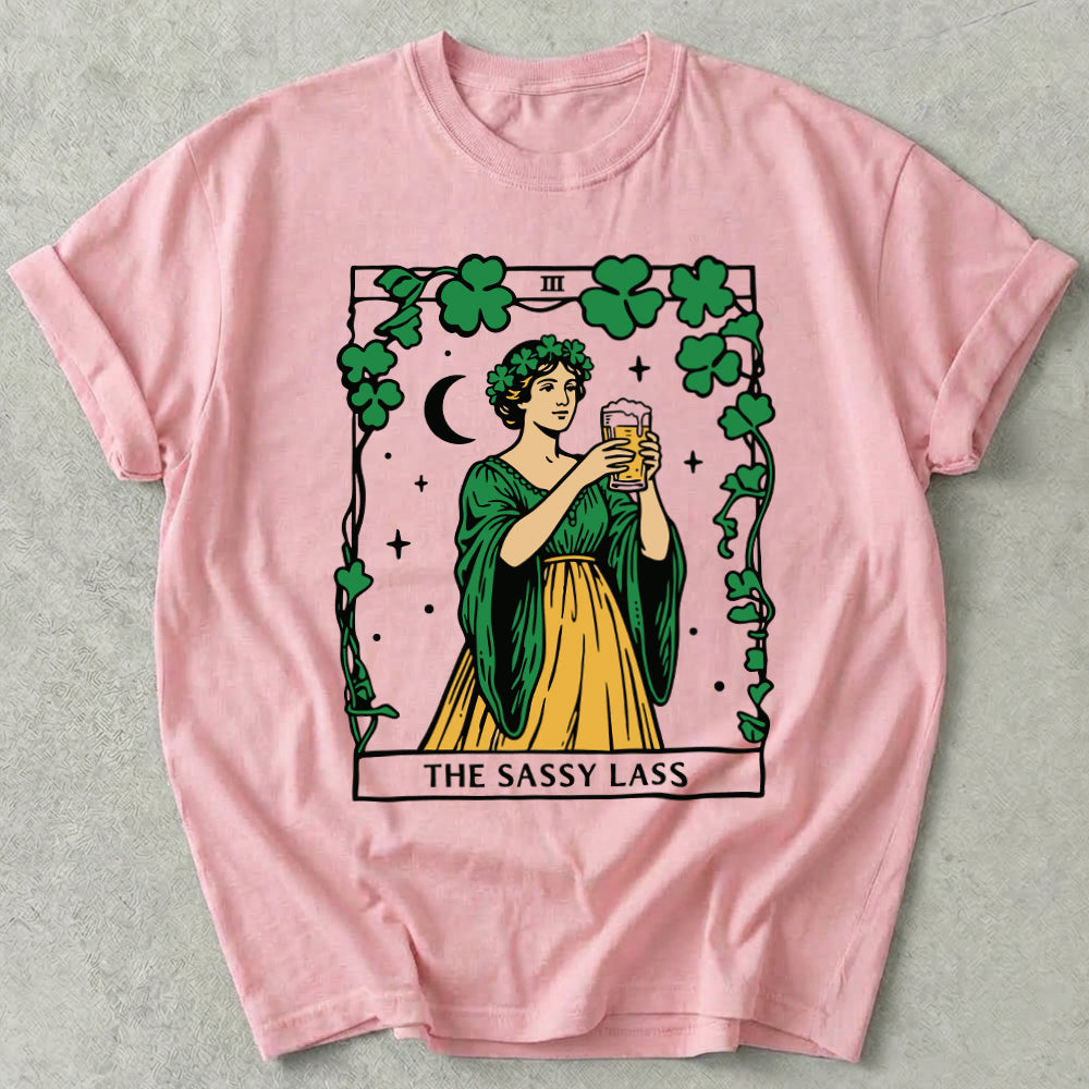 The Sassy Lass Tarot Card Tee