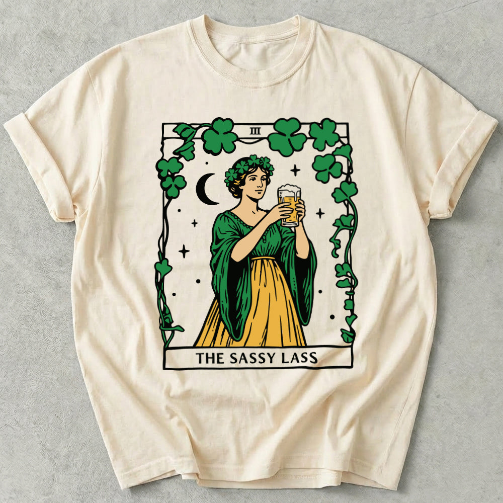 The Sassy Lass Tarot Card Tee
