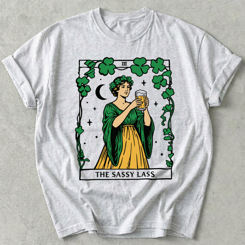 The Sassy Lass Tarot Card Tee