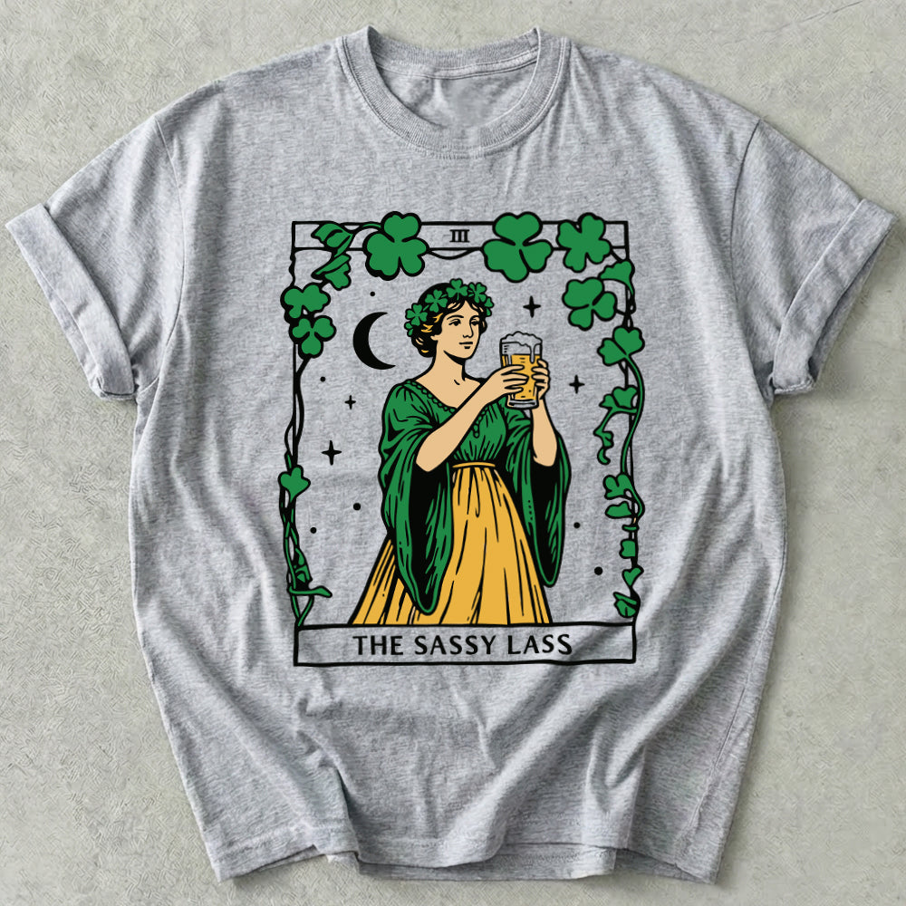 The Sassy Lass Tarot Card Tee