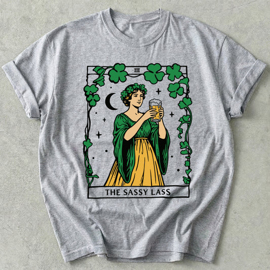 The Sassy Lass Tarot Card Tee