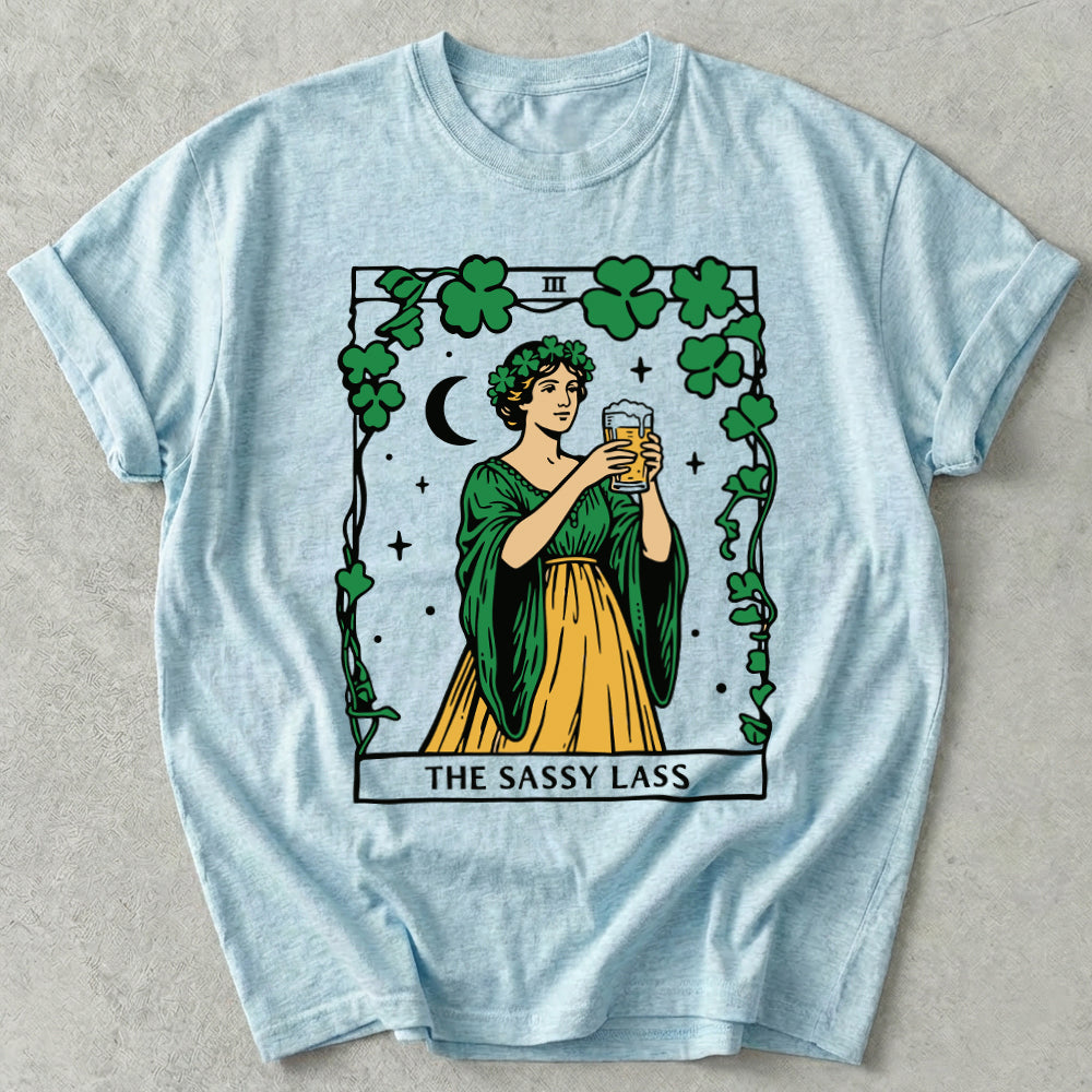The Sassy Lass Tarot Card Tee