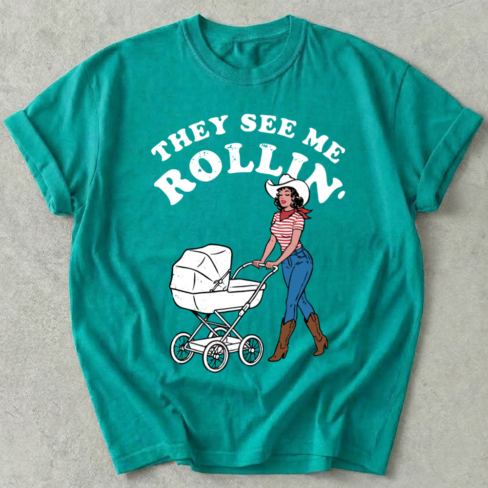They See Me Rollin' Tee