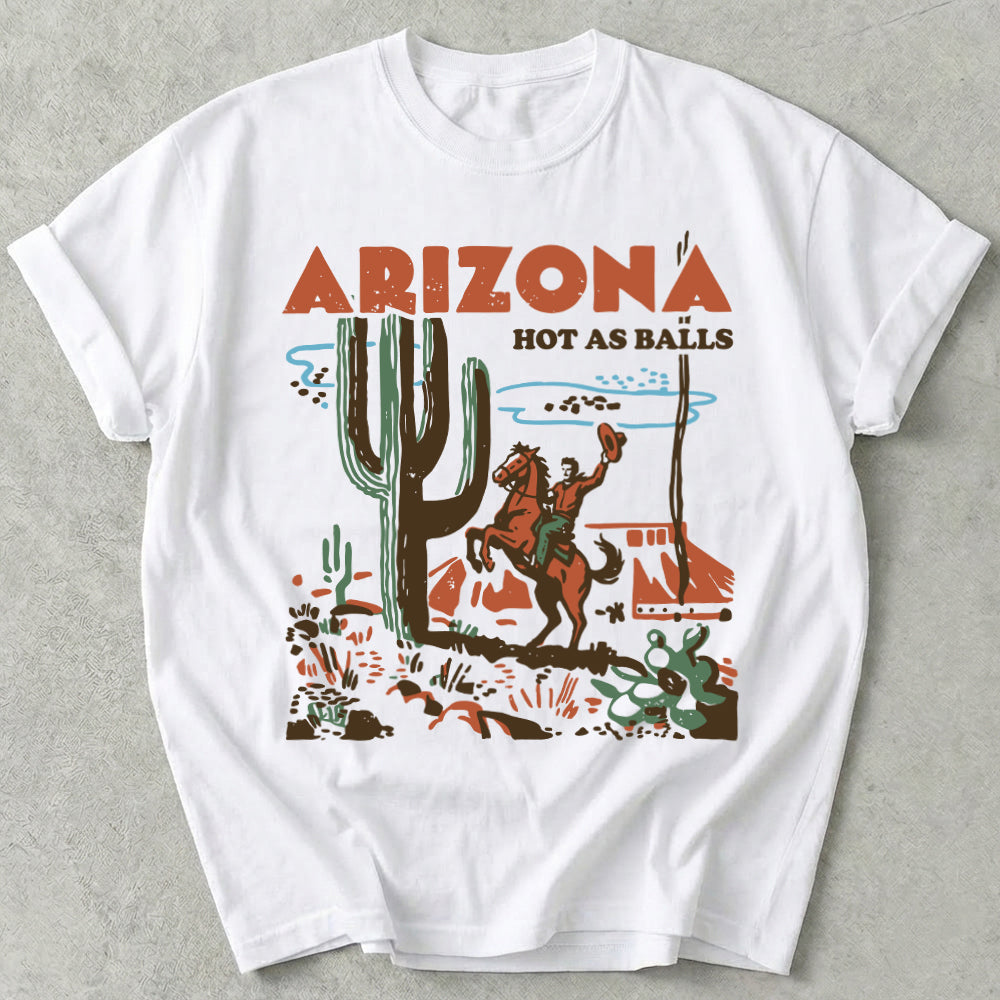 Arizona Hot As Balls Tee