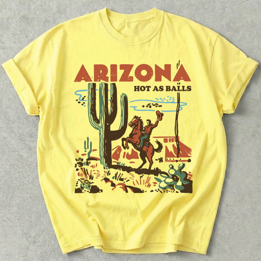 Arizona Hot As Balls Tee