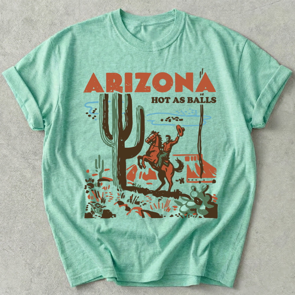 Arizona Hot As Balls Tee