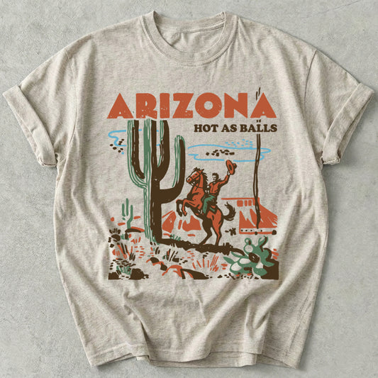 Arizona Hot As Balls Tee