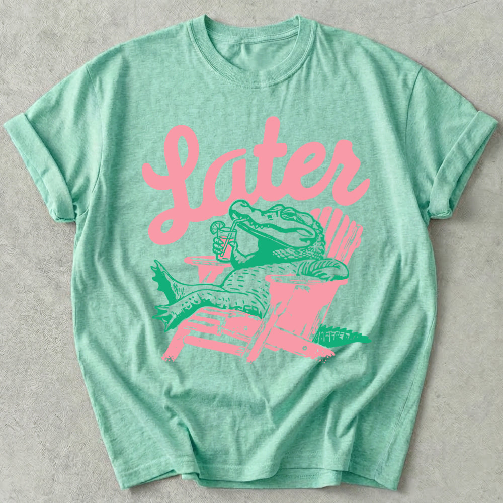 Later Alligator Tee