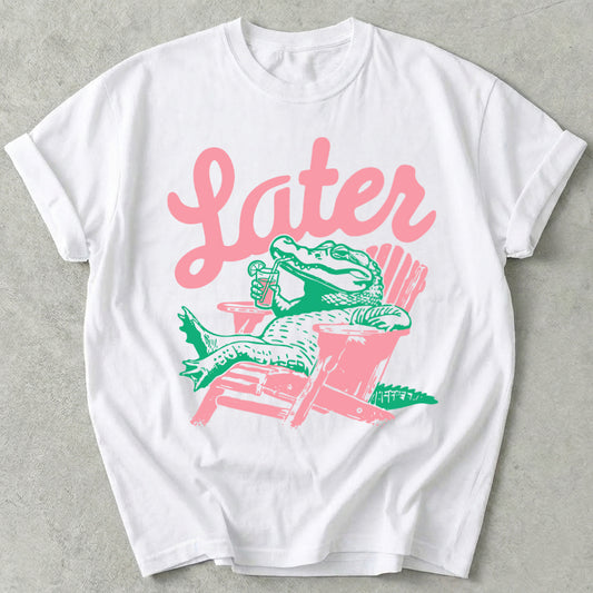 Later Alligator Tee