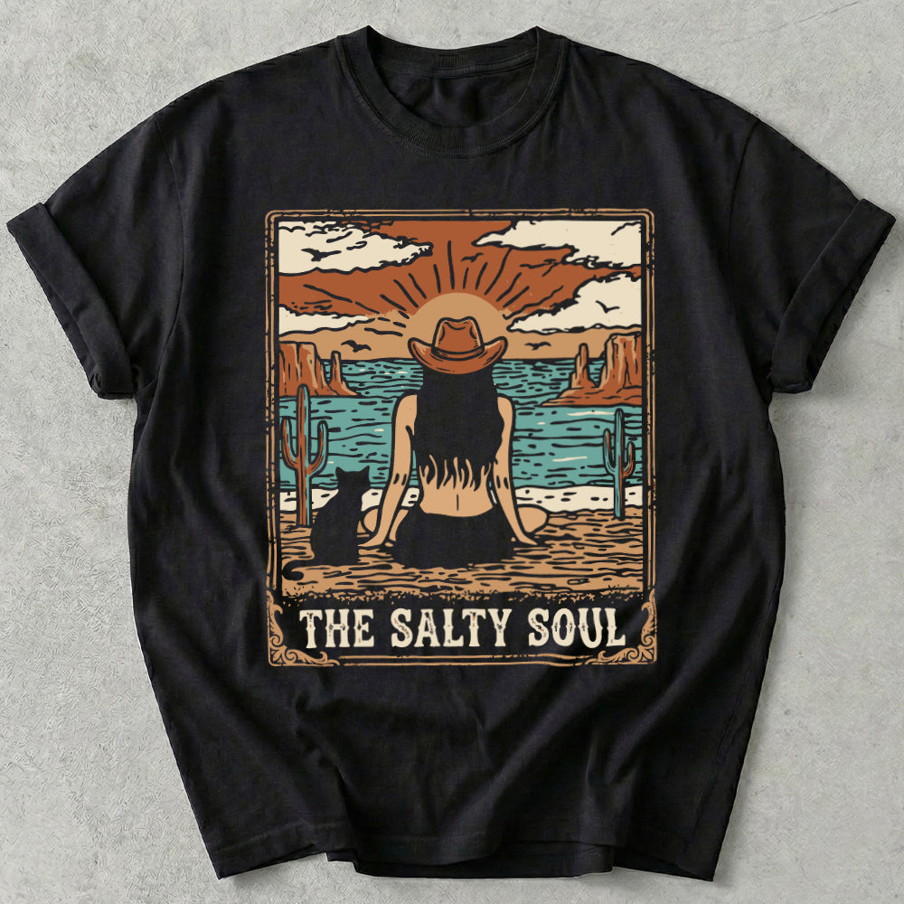 The Salty Soul Tarot Card Tee