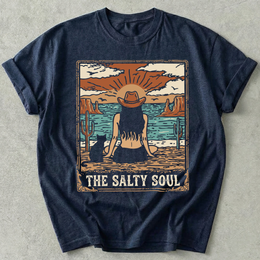 The Salty Soul Tarot Card Tee