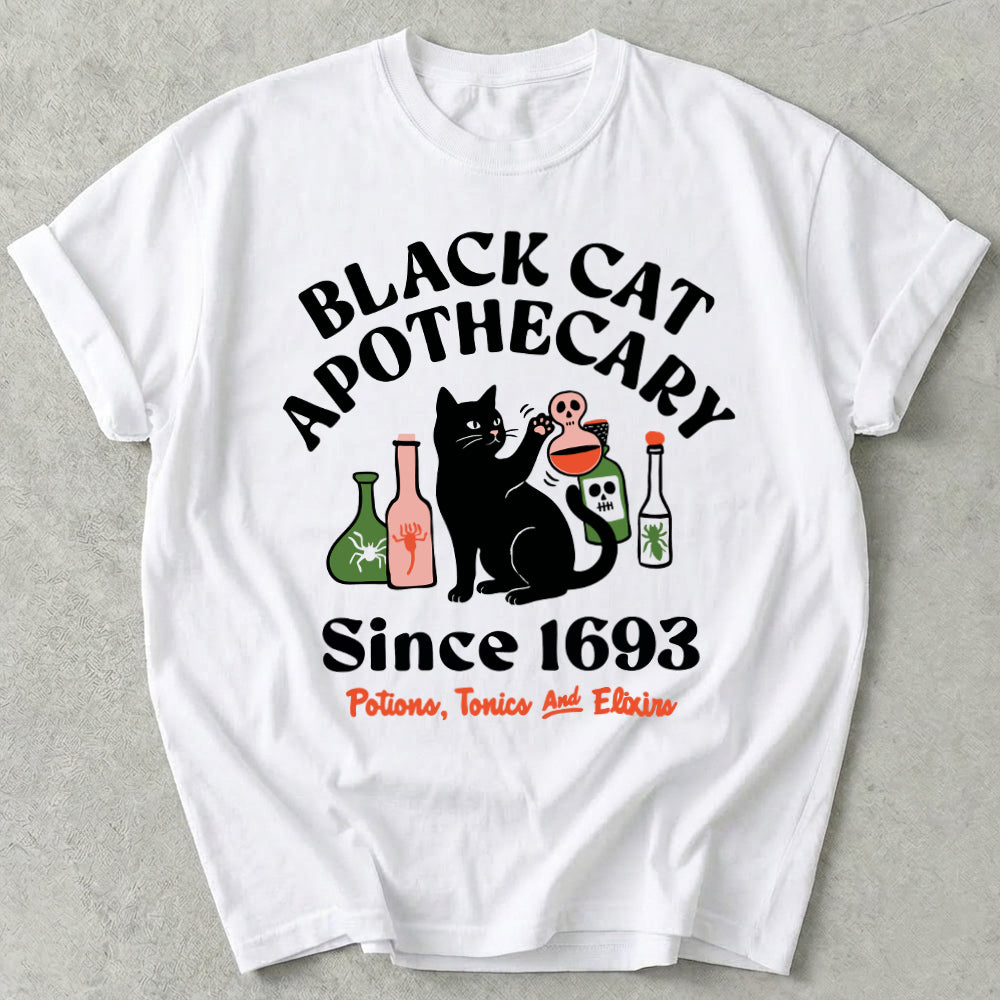 Black Cat Apothecary Tee