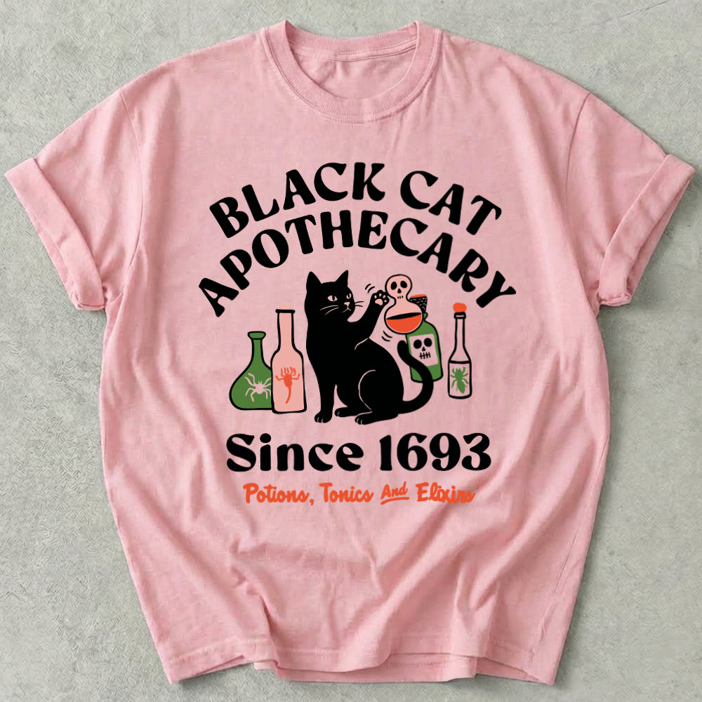 Black Cat Apothecary Tee