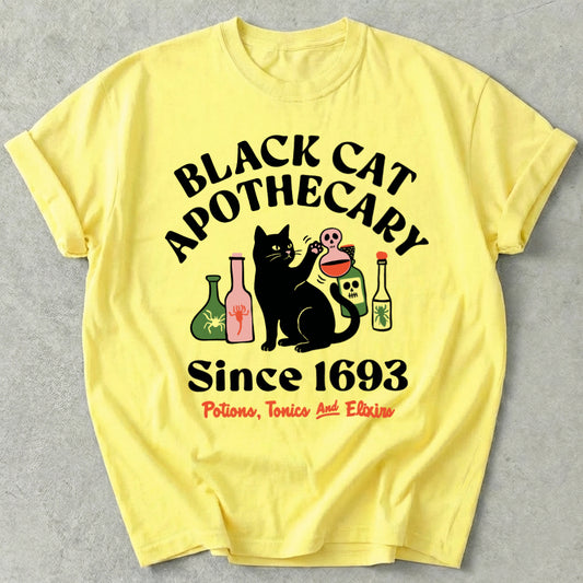 Black Cat Apothecary Tee