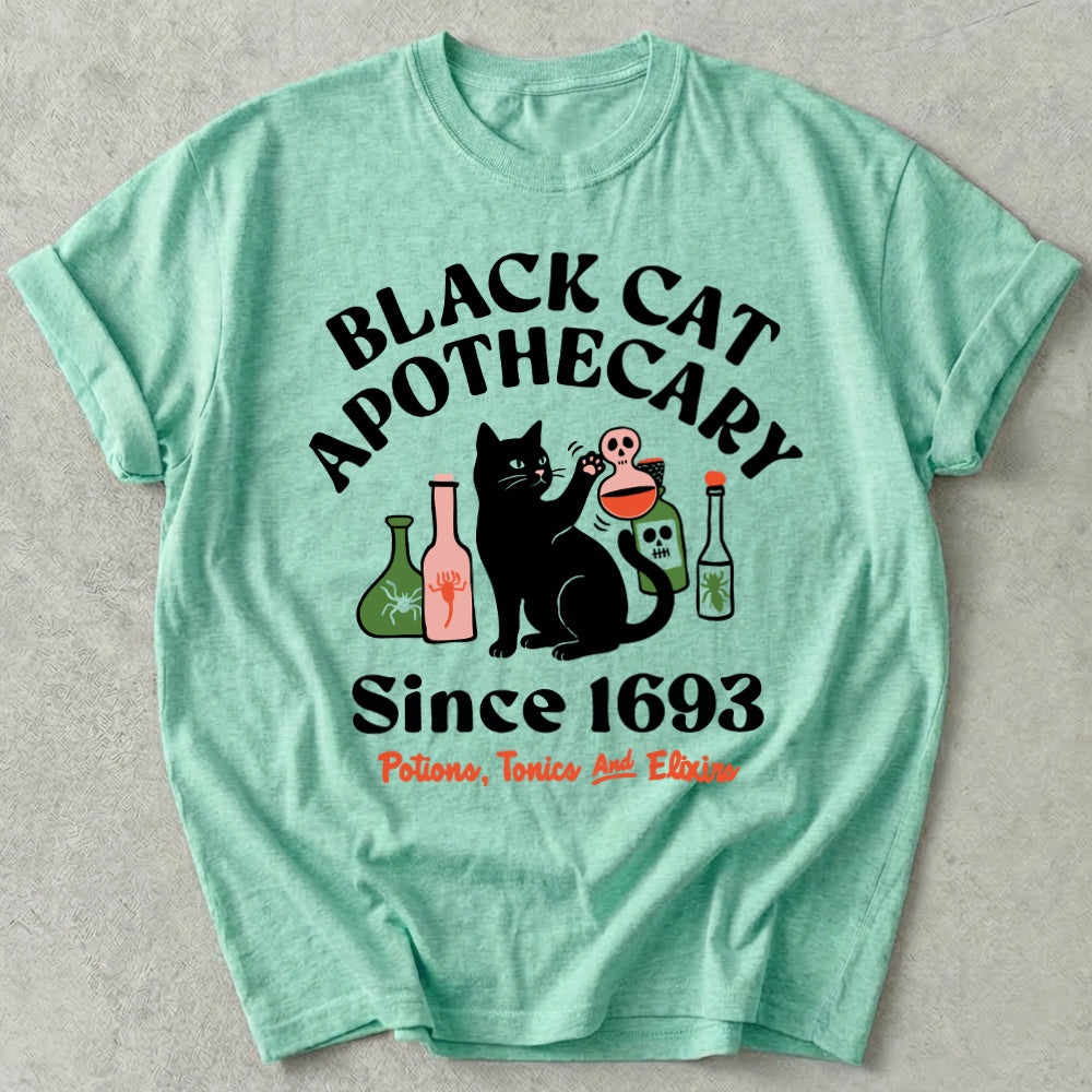 Black Cat Apothecary Tee