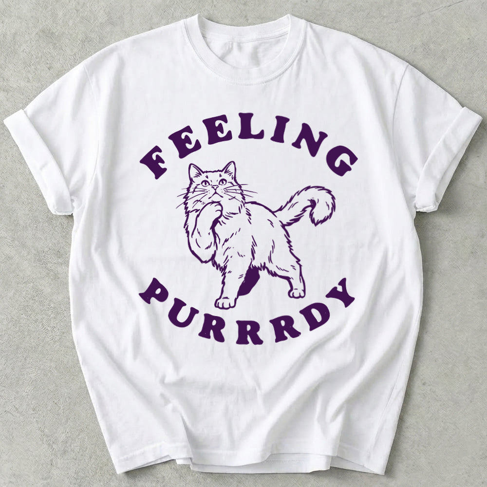 Feeling Purrrdy Tee