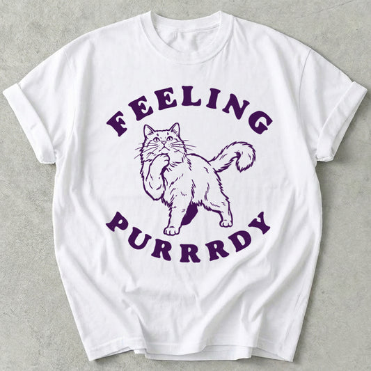 Feeling Purrrdy Tee