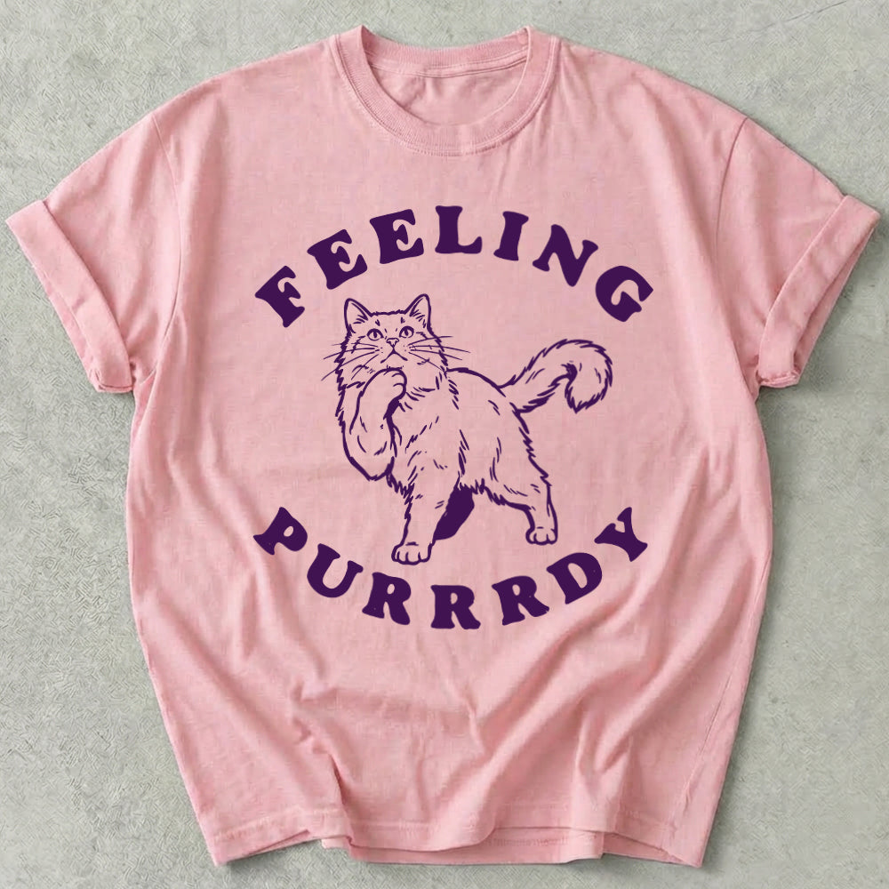 Feeling Purrrdy Tee