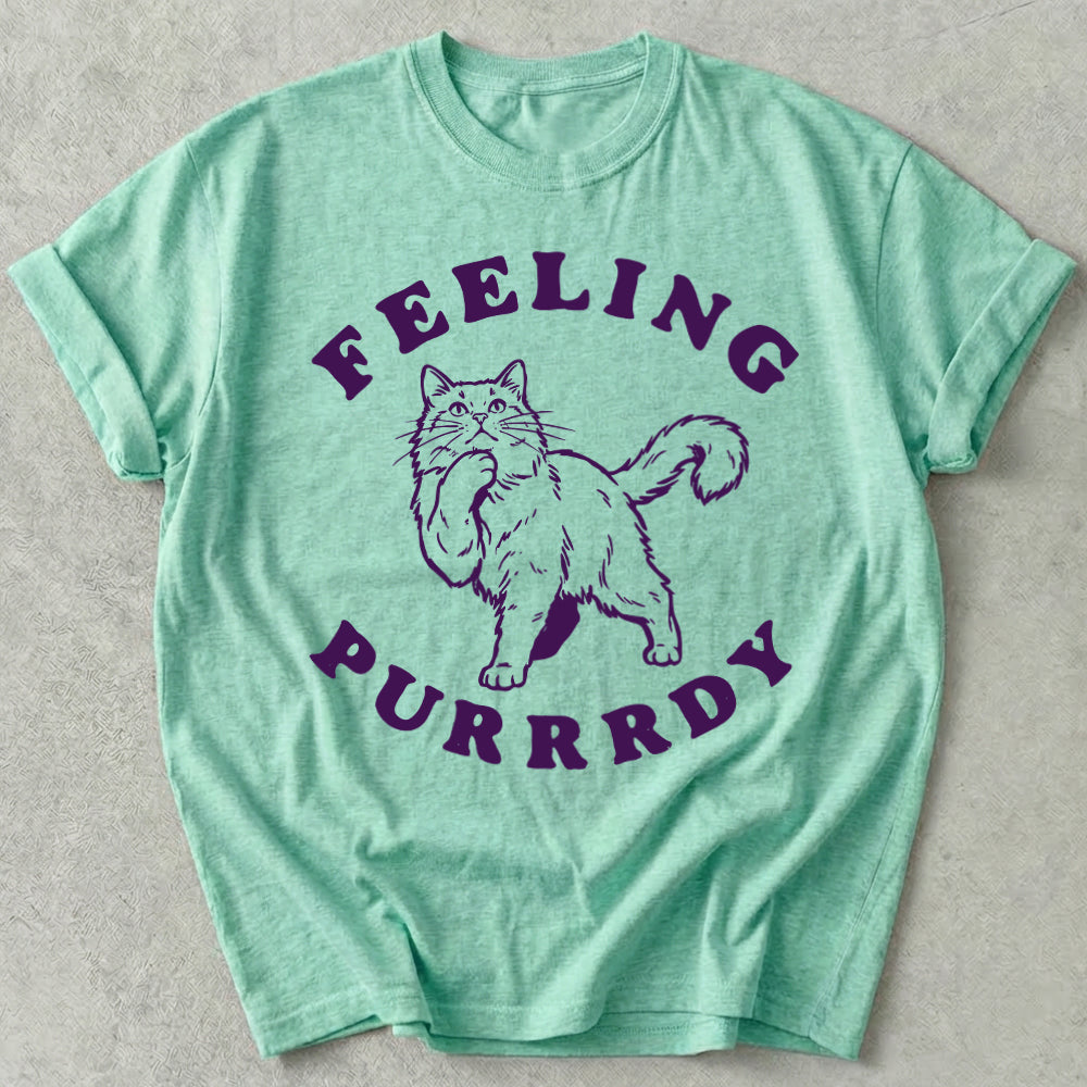 Feeling Purrrdy Tee