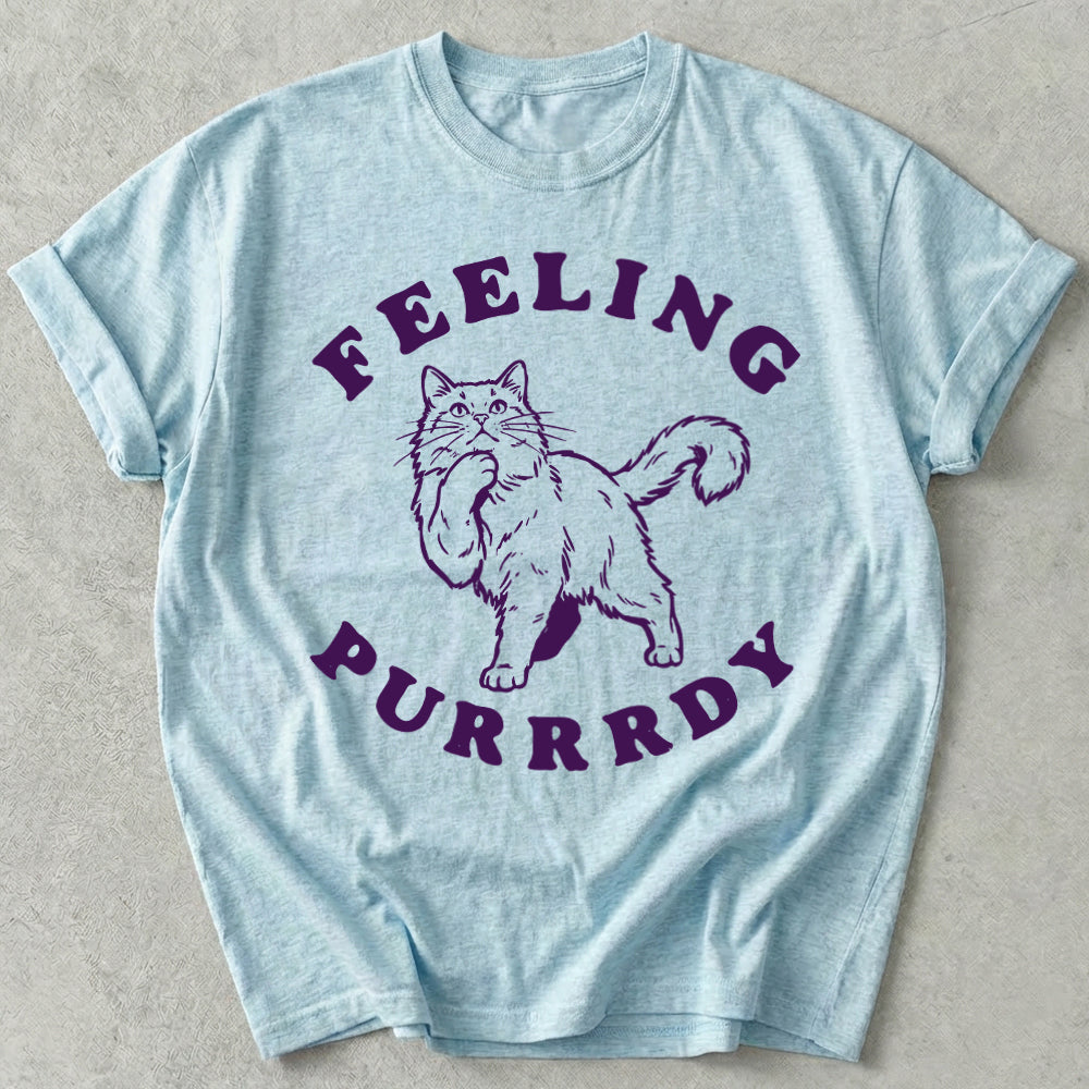 Feeling Purrrdy Tee