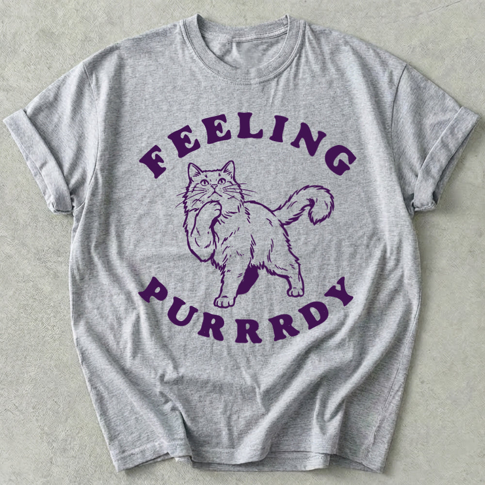 Feeling Purrrdy Tee