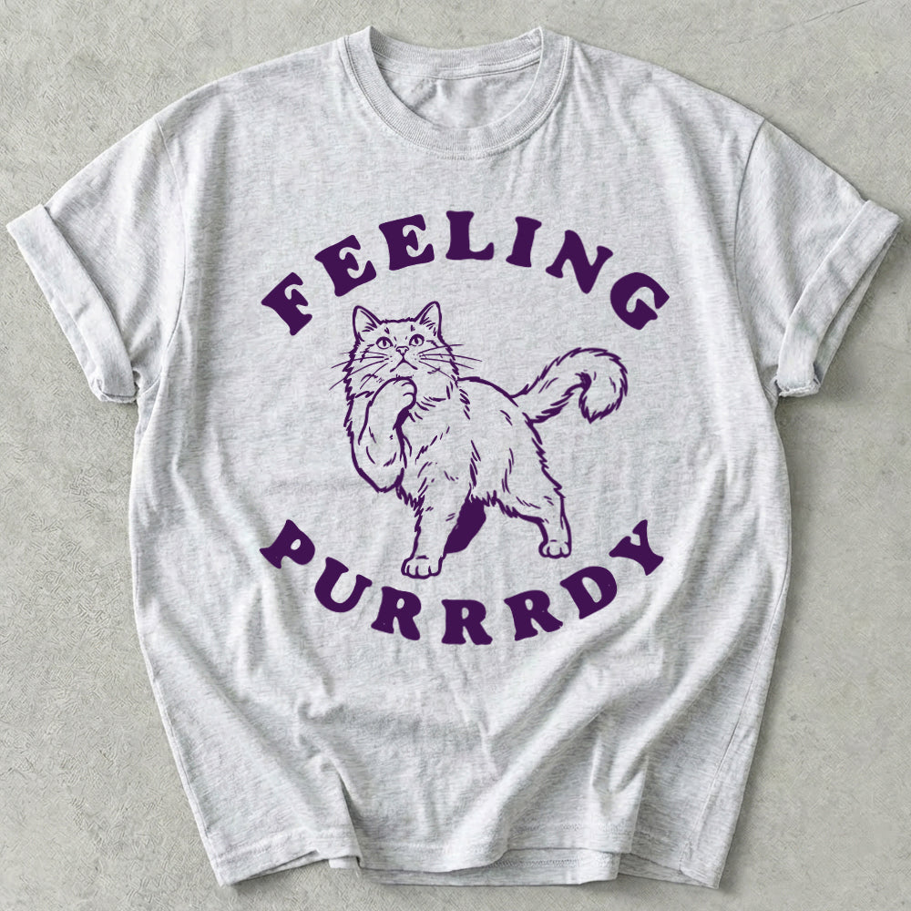 Feeling Purrrdy Tee