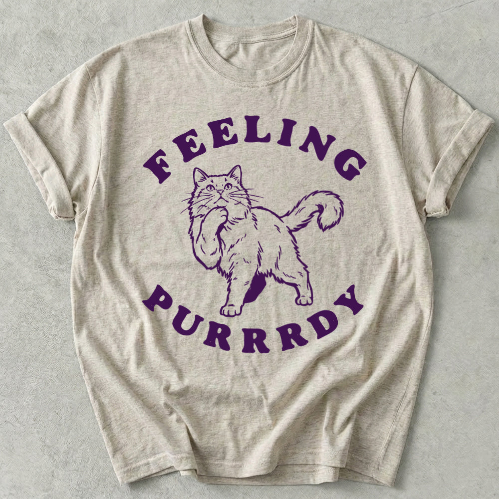 Feeling Purrrdy Tee