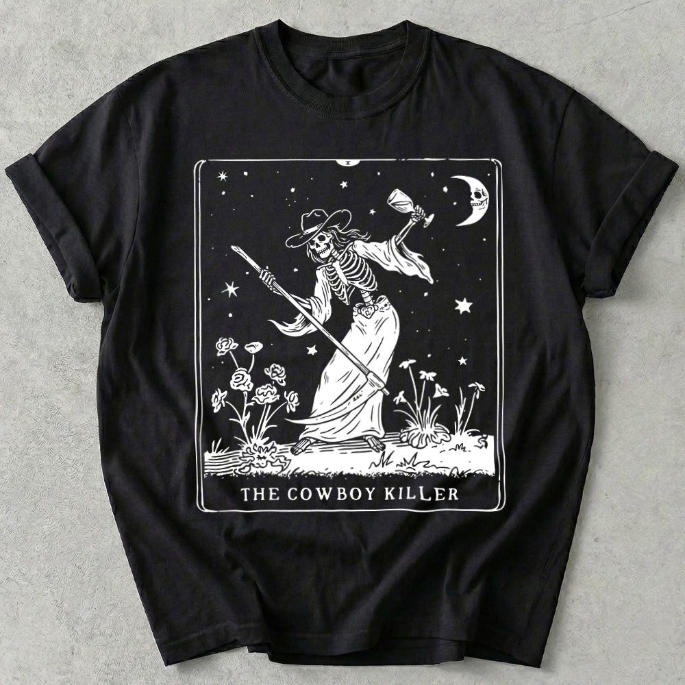The Cowboy Killer Tarot Card Tee