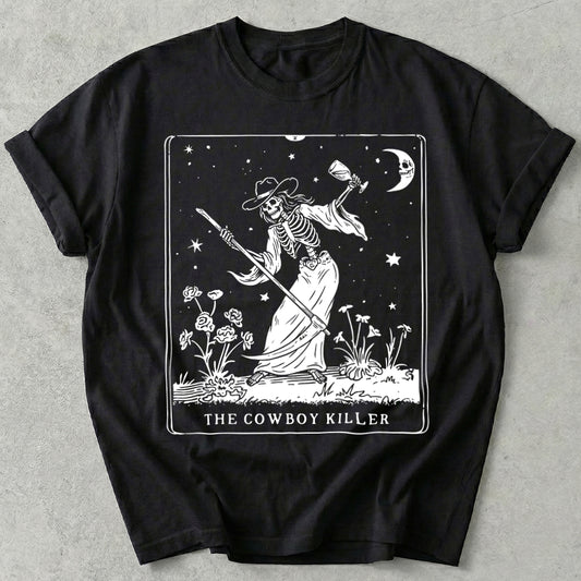 The Cowboy Killer Tarot Card Tee