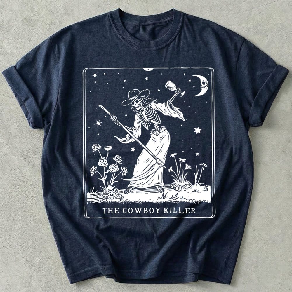The Cowboy Killer Tarot Card Tee