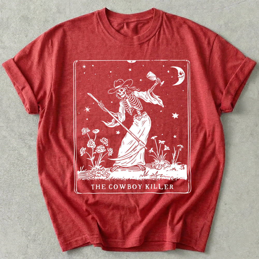 The Cowboy Killer Tarot Card Tee