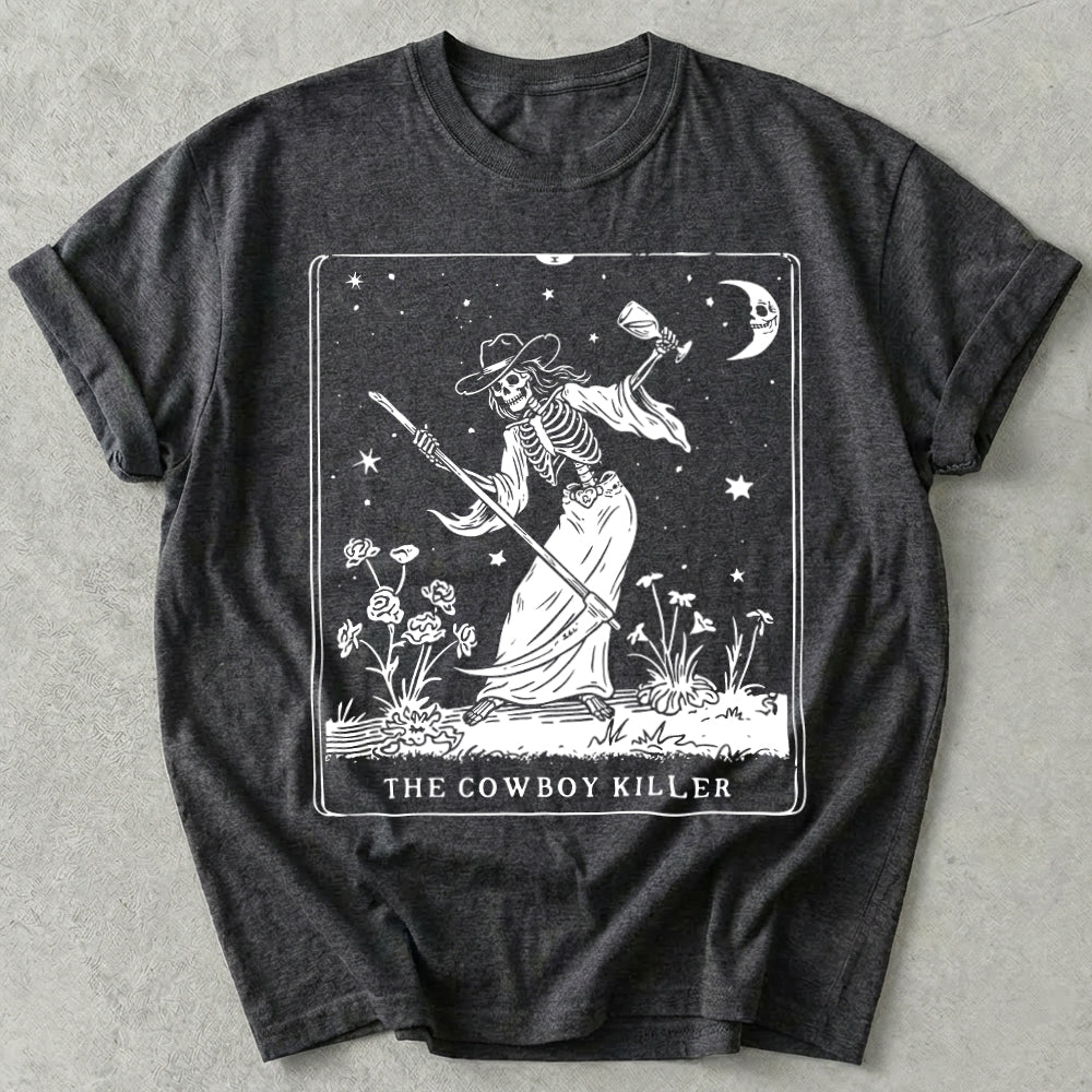 The Cowboy Killer Tarot Card Tee