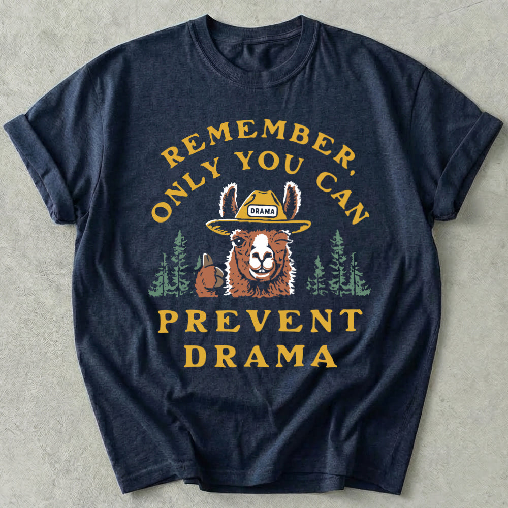 Only You Can Prevent Drama Tee