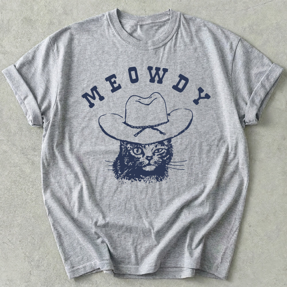 Meowdy Tee