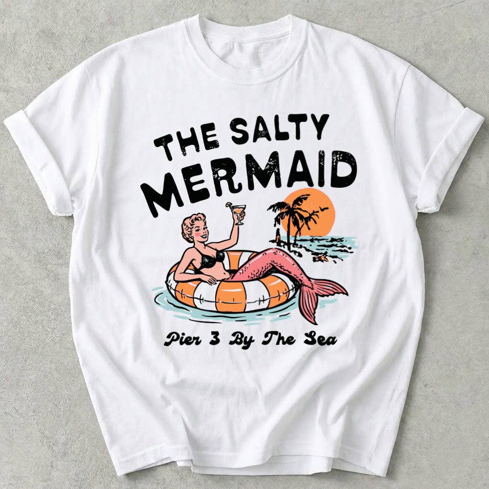 The Salty Mermaid Social Club Tee