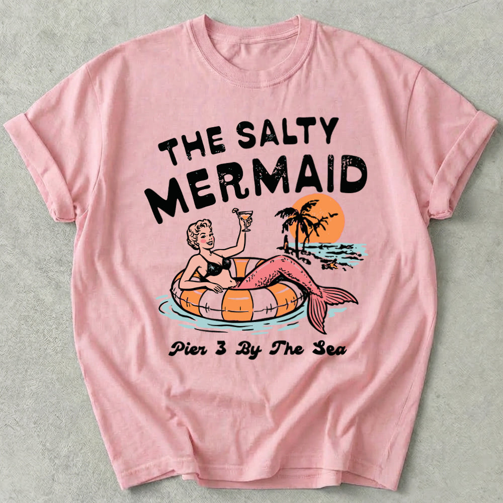 The Salty Mermaid Social Club Tee