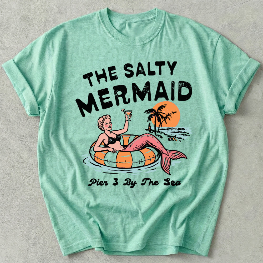The Salty Mermaid Social Club Tee