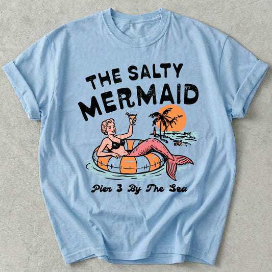 The Salty Mermaid Social Club Tee
