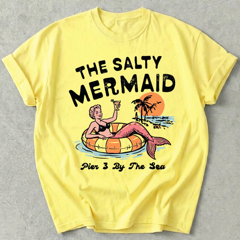 The Salty Mermaid Social Club Tee