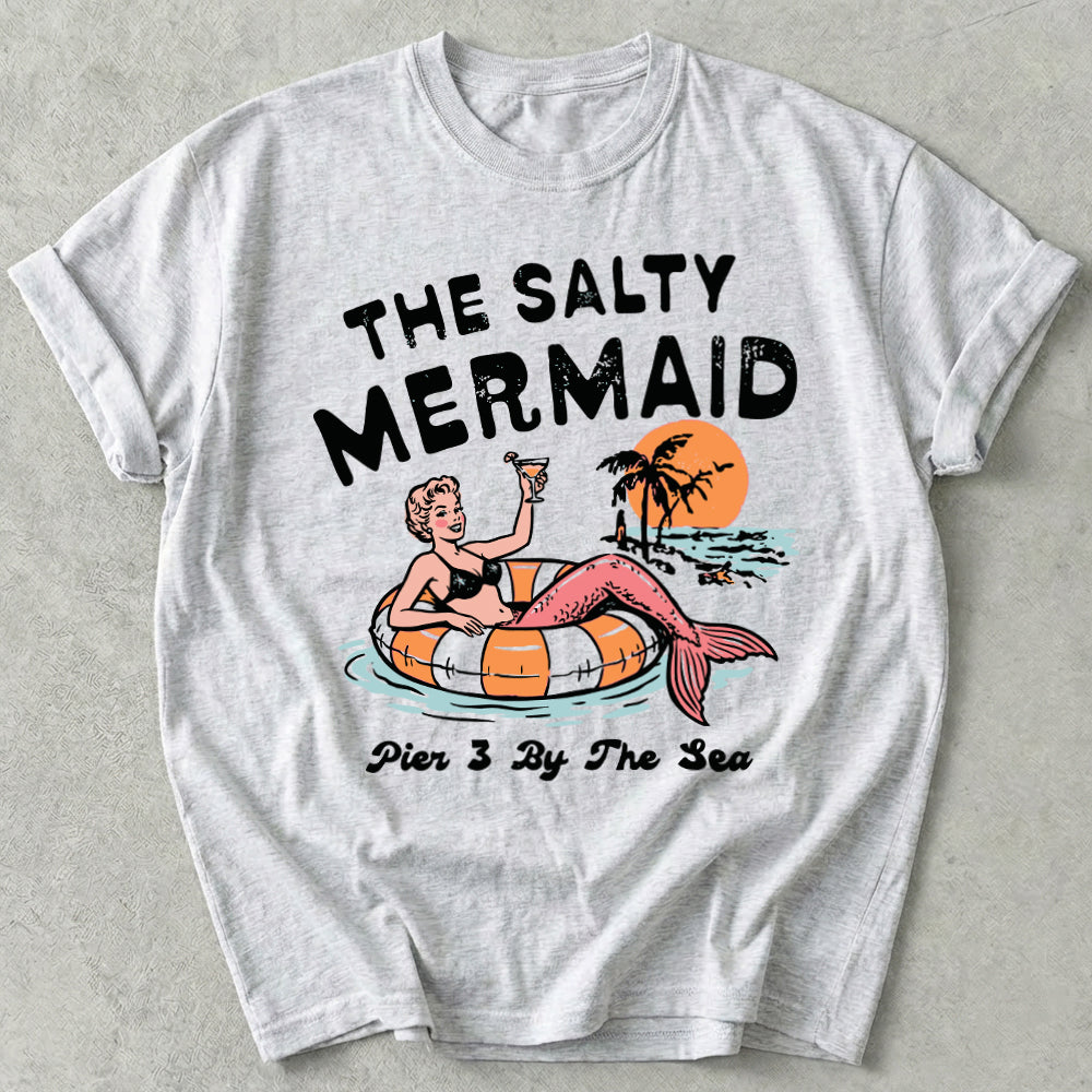 The Salty Mermaid Social Club Tee
